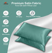 Silky Satin Pillowcase – Frizz-Free Hair, Wrinkle-Free Skin, Cooling & Hypoallergenic Pillow Cover 18x28 inch