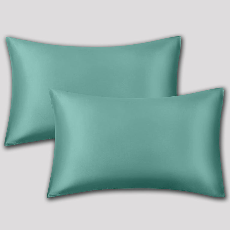 Silky Satin Pillowcase – Frizz-Free Hair, Wrinkle-Free Skin, Cooling & Hypoallergenic Pillow Cover 18x28 inch