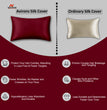 Satin Silk Pillow Cover – Ultra Soft, Anti-Frizz, Wrinkle-Resistant for Hair & Skin, Hypoallergenic 18x28 inch