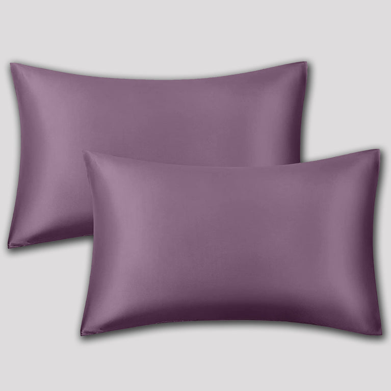 Premium Satin Silk Pillow Cover – Breathable, Anti-Frizz Pillowcase for Hair & Skin, Wrinkle-Free & Hypoallergenic 18x28 Inch