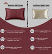 Luxury Satin Silk Pillow Cover 18x28 Inches – Protects Hair & Skin, Wrinkle-Resistant & Cooling Pillowcase