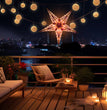 Eco-Friendly Hanging Paper Star Lantern – Premium Paper Star for Xmas, Festive Home & Party Decorations