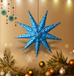 Charming 9-Pointed Star Paper Lantern – Beautiful Star Pendant Lamp for Christmas, New Year Party, and Wedding Decor