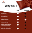 Smooth Satin Silk Pillowcase 18x28 Inches – Anti-Wrinkle & Anti-Frizz Pillow Cover for Hair & Skin Care, Hypoallergenic