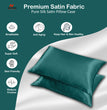 Satin Pillowcase 18x28 Inch – Cooling Silk Pillow Cover for Skin & Hair, Wrinkle-Free & Hypoallergenic