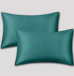 Satin Pillowcase 18x28 Inch – Cooling Silk Pillow Cover for Skin & Hair, Wrinkle-Free & Hypoallergenic