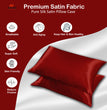 Luxury Satin Silk Pillow Cover – Ultra Soft, Anti-Frizz, Wrinkle-Resistant Pillowcase for Hair & Skin 18x28 inch