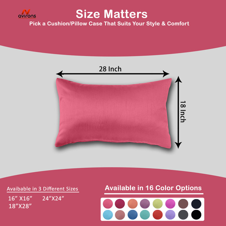 Satin Silk Pillowcase – Smooth, Cooling, Hypoallergenic Pillow Cover for Hair & Skin Care