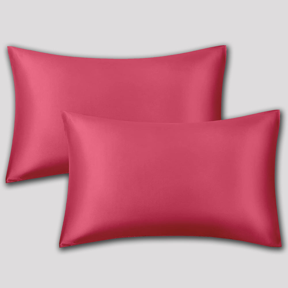 Satin Silk Pillowcase – Smooth, Cooling, Hypoallergenic Pillow Cover for Hair & Skin Care