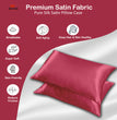 Satin Silk Pillowcase – Smooth, Cooling, Hypoallergenic Pillow Cover for Hair & Skin Care