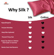 Satin Silk Pillowcase – Smooth, Cooling, Hypoallergenic Pillow Cover for Hair & Skin Care