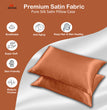 Premium Satin Silk Pillow Cover – Soft, Breathable, Anti-Wrinkle Pillowcase for Healthy Hair & Skin 18x28 inch