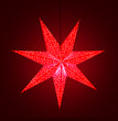 Luxury Xmas Paper Star Lampshade – Lightweight Hanging Star for Xmas, Weddings, New Year Decor & Festive Decor