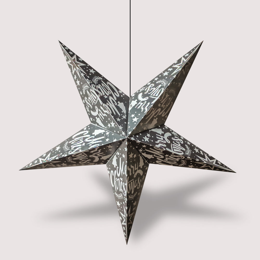 Premium Paper Star Lantern for Xmas – Lightweight Paper Star for Christmas, New Year Parties & Festive Decor