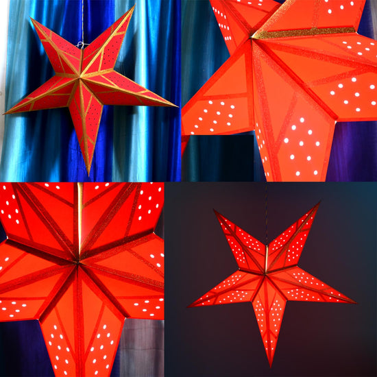 Red Paper Lantern,  Star Lantern, New Year Star Decorations, Holiday Star Lighting, Eco-Friendly Star Lantern, Reusable Star Paper Lantern, Party Decor Star, Hanging Star, Festive Star Lighting, DIY Star Lantern Projects, Christmas Star Decoration, Elegant Star Lantern, Red Christmas Lantern, LED Paper Star Lantern, Holiday Paper Decorations, Paper Lantern Star