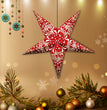   Star Lantern, New Year Decorations, Holiday Lighting, Eco-Friendly Lantern, Reusable Paper Lantern, Party Decor, Hanging Star, Festive Lighting, DIY Lantern Projects, Christmas Star Decoration, Elegant Star Lantern, Red Christmas Lantern, LED Paper Lantern, Holiday Paper Decorations, Paper Lantern Star, Lantern Light, Reusable Holiday Lantern