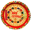 Wedding guest welcome thali,Wedding welcome thali,welcome thali,Unique wedding thali ideas,Guest welcome platter,Customizable wedding thali