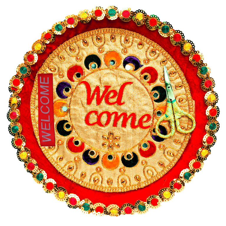 Wedding guest welcome thali,Wedding welcome thali,welcome thali,Unique wedding thali ideas,Guest welcome platter,Customizable wedding thali